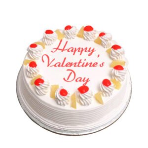 Vanilla Cake for valentine